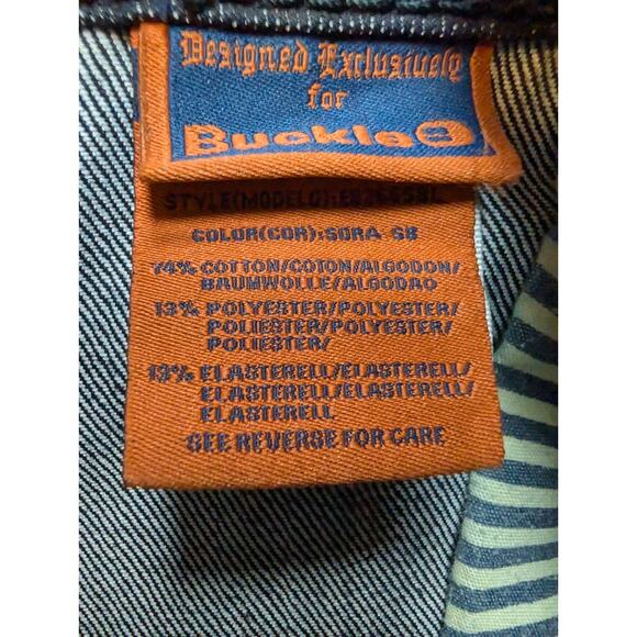 ROCK REVIVAL Sora Skinny Jeans NWOT Women's Size 27* Y2K Whiskered Distressed - Picture 9 of 11